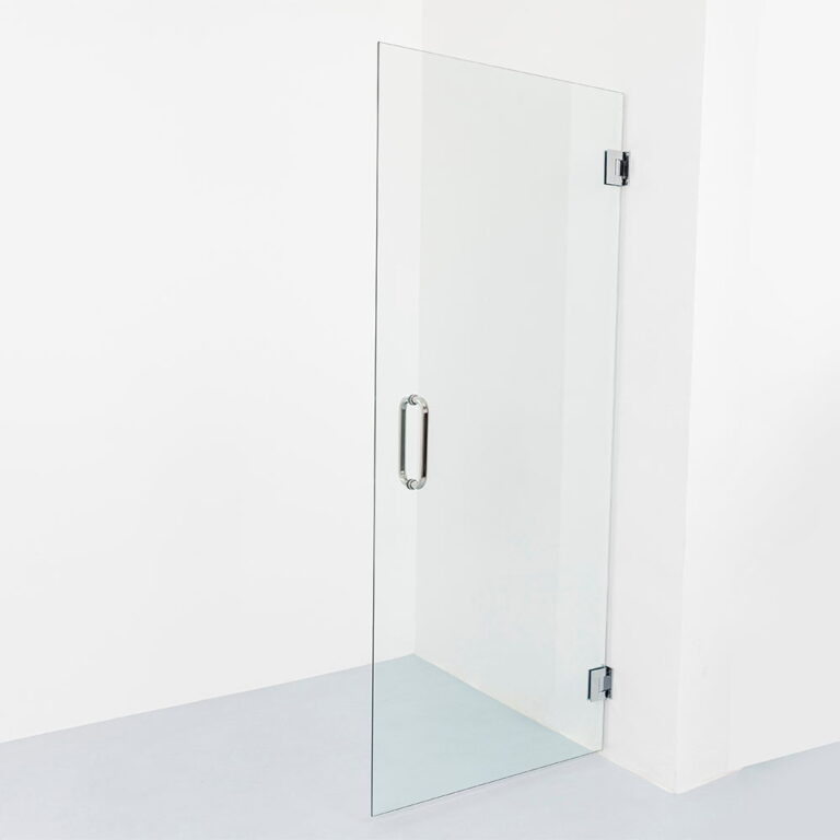 Swing Frameless Shower Doors with Standard Duty Hinges - Apis Glass