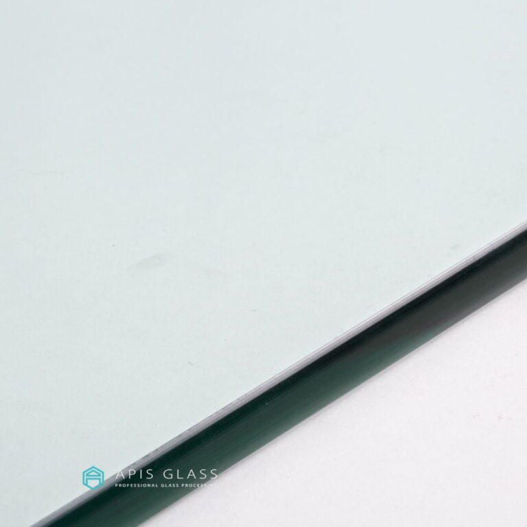 Clear Tempered Glass Tabletop, Polished pencil edge - Apis Glass